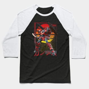 Exia Red Armored Baseball T-Shirt